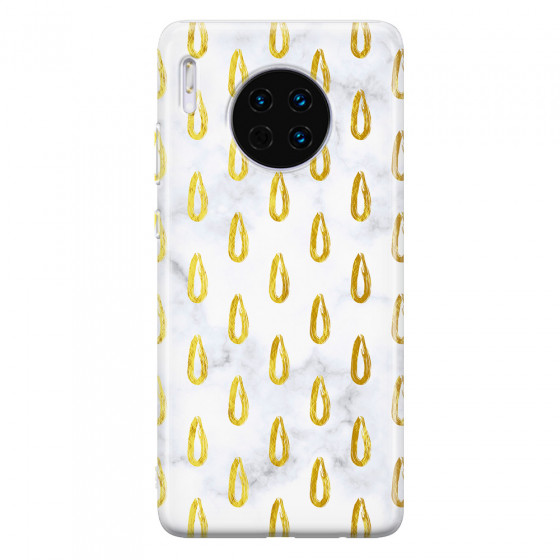 HUAWEI - Mate 30 - Soft Clear Case - Marble Drops