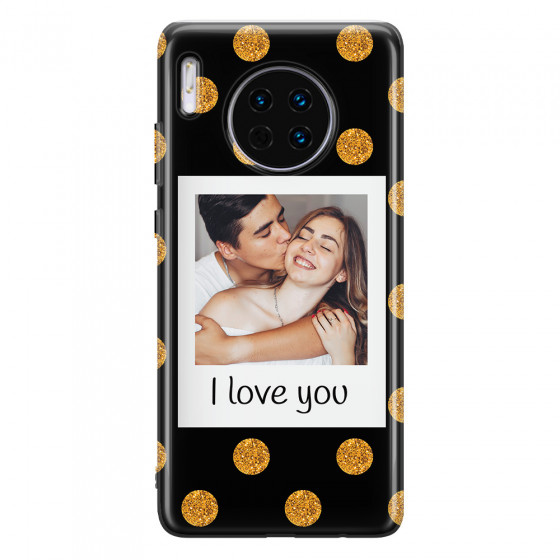 HUAWEI - Mate 30 - Soft Clear Case - Single Love Dots Photo