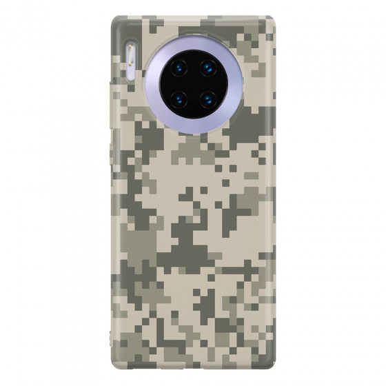 HUAWEI - Mate 30 Pro - Soft Clear Case - Digital Camouflage