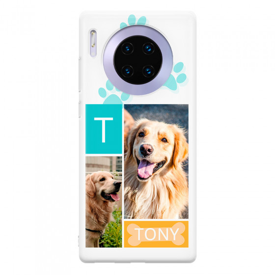 HUAWEI - Mate 30 Pro - Soft Clear Case - Dog Collage