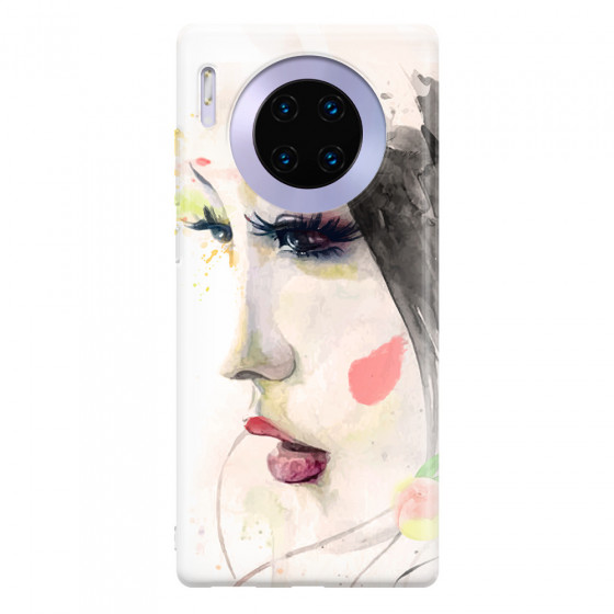 HUAWEI - Mate 30 Pro - Soft Clear Case - Face of a Beauty