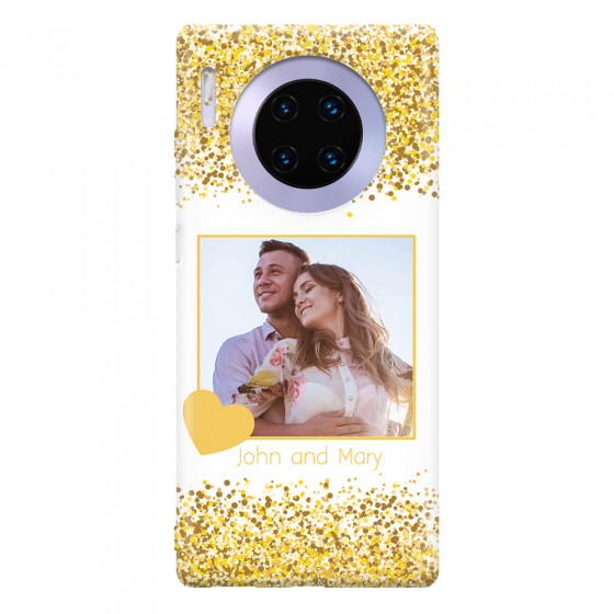 HUAWEI - Mate 30 Pro - Soft Clear Case - Gold Memories