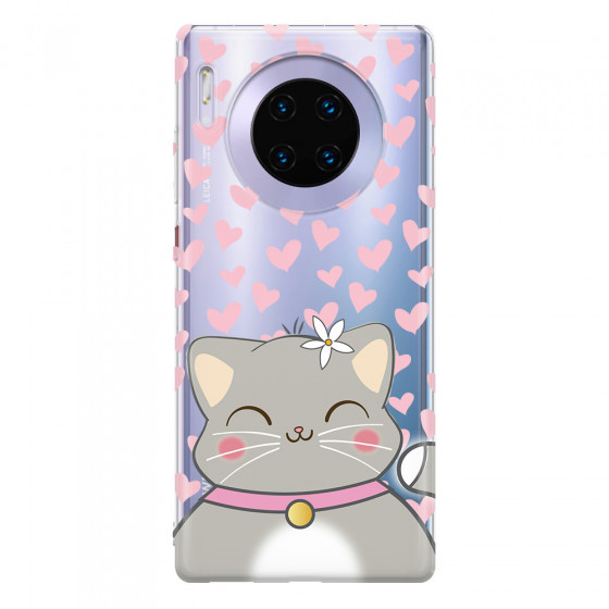 HUAWEI - Mate 30 Pro - Soft Clear Case - Kitty