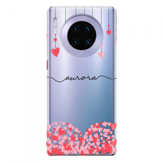 HUAWEI - Mate 30 Pro - Soft Clear Case - Love Hearts Strings