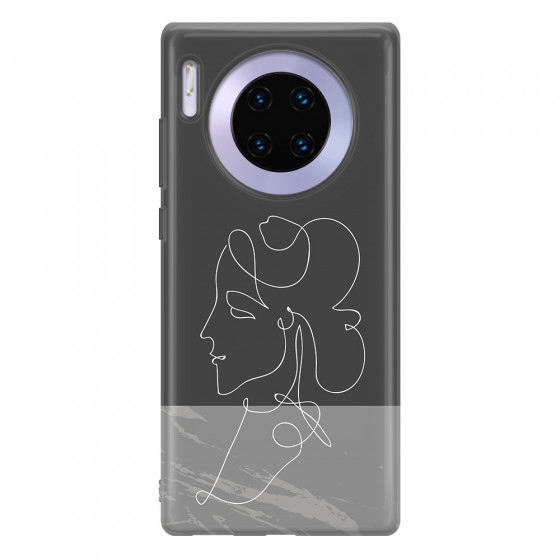 HUAWEI - Mate 30 Pro - Soft Clear Case - Miss Marble