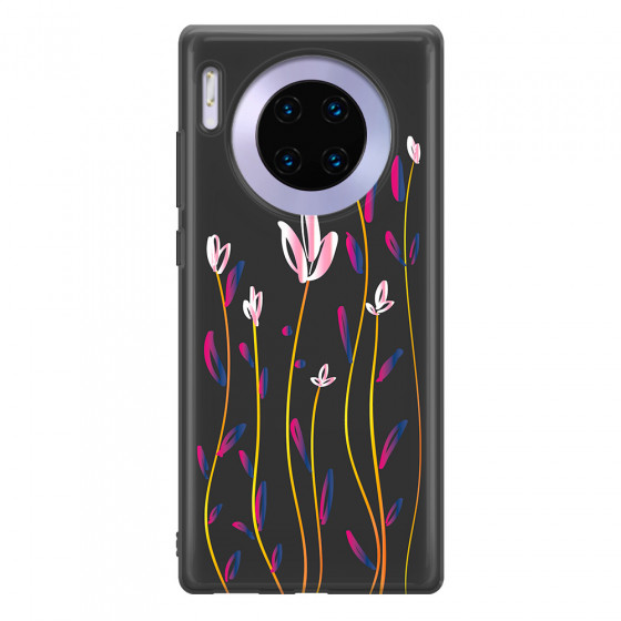 HUAWEI - Mate 30 Pro - Soft Clear Case - Pink Tulips