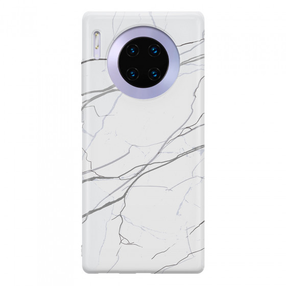 HUAWEI - Mate 30 Pro - Soft Clear Case - Pure Marble Collection V.