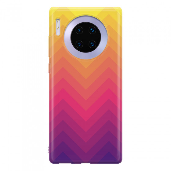 HUAWEI - Mate 30 Pro - Soft Clear Case - Retro Style Series VII.