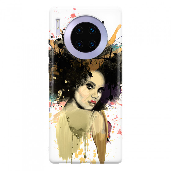 HUAWEI - Mate 30 Pro - Soft Clear Case - We love Afro