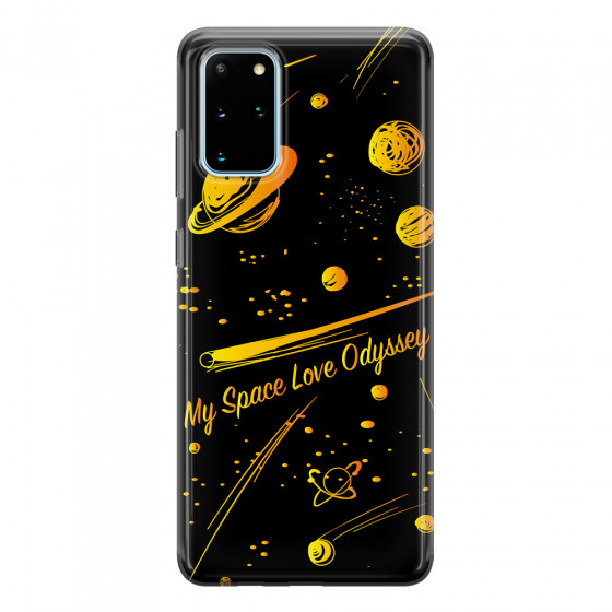 SAMSUNG - Galaxy S20 Plus - Soft Clear Case - Dark Space Odyssey