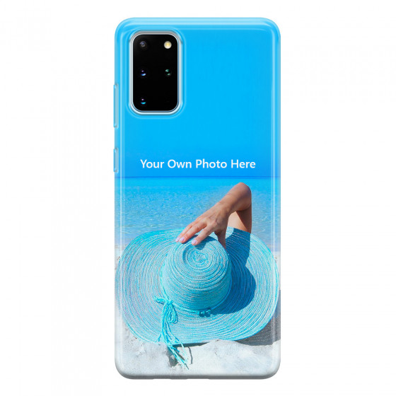 SAMSUNG - Galaxy S20 Plus - Soft Clear Case - Single Photo Case