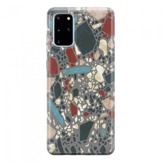 SAMSUNG - Galaxy S20 - Soft Clear Case - Terrazzo Design X
