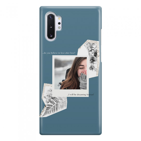 SAMSUNG - Galaxy Note 10 Plus - 3D Snap Case - Vintage Blue Collage Phone Case