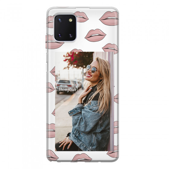 SAMSUNG - Galaxy Note 10 Lite - Soft Clear Case - Teenage Kiss Phone Case