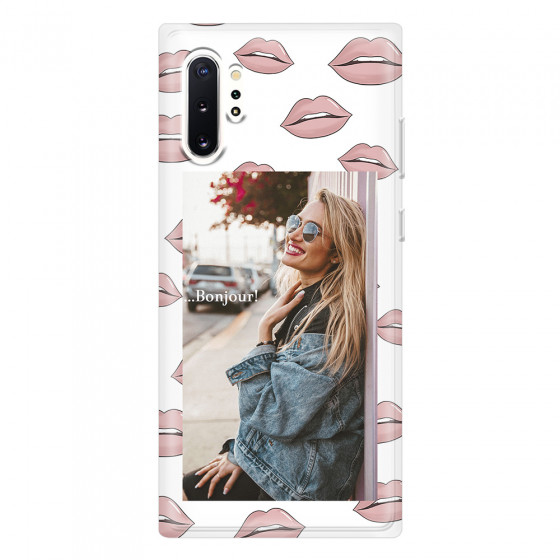 SAMSUNG - Galaxy Note 10 Plus - Soft Clear Case - Teenage Kiss Phone Case