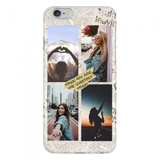APPLE - iPhone 6S - 3D Snap Case - Newspaper Vibes Phone Case