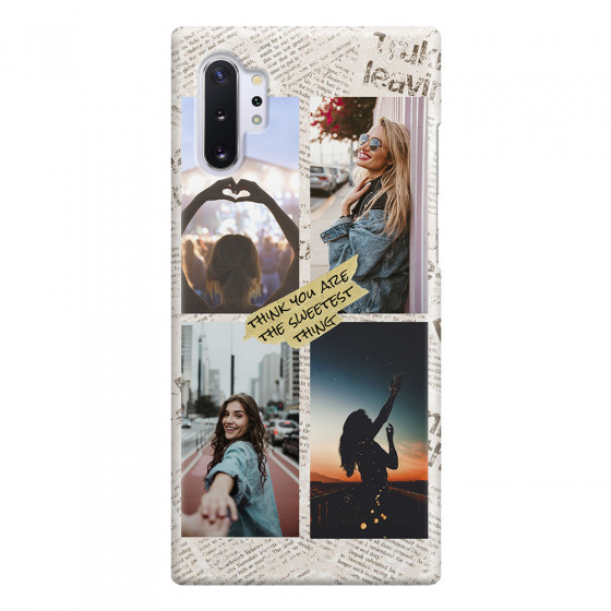 SAMSUNG - Galaxy Note 10 Plus - 3D Snap Case - Newspaper Vibes Phone Case