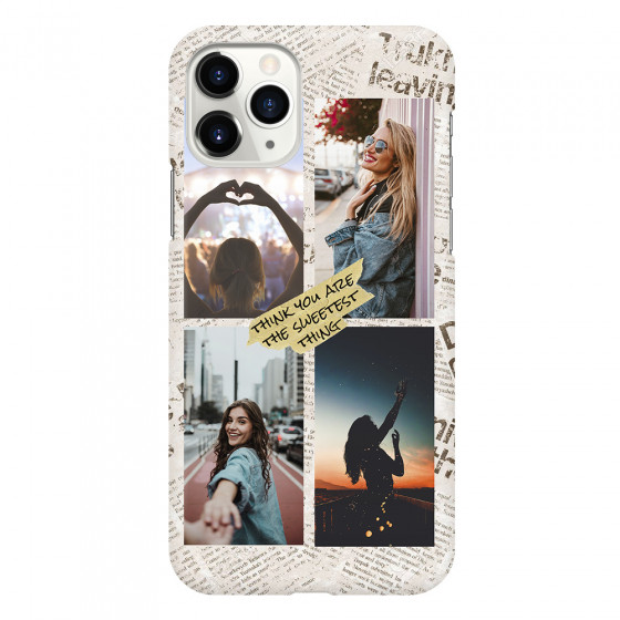 APPLE - iPhone 11 Pro - 3D Snap Case - Newspaper Vibes Phone Case