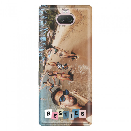 SONY - Sony Xperia 10 - Soft Clear Case - Besties Phone Case