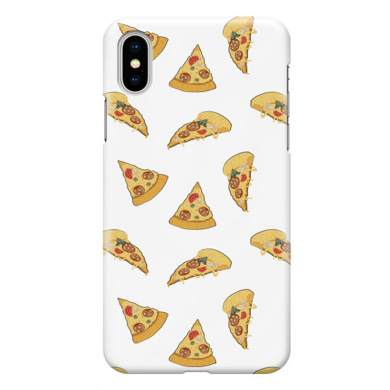 APPLE - iPhone XS - 3D Snap Case - Pizza Phone Case