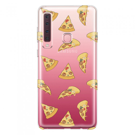 SAMSUNG - Galaxy A9 2018 - Soft Clear Case - Pizza Phone Case