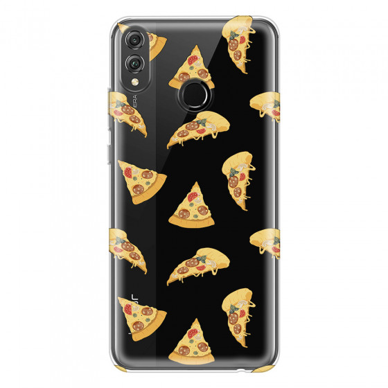 HONOR - Honor 8X - Soft Clear Case - Pizza Phone Case