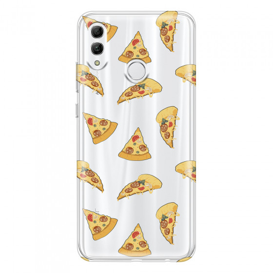 HONOR - Honor 10 Lite - Soft Clear Case - Pizza Phone Case
