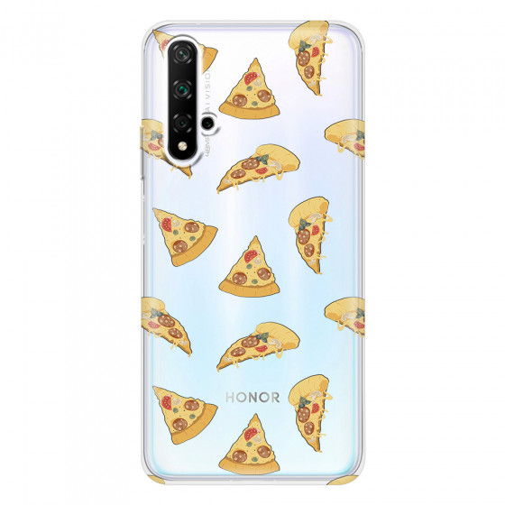 HONOR - Honor 20 - Soft Clear Case - Pizza Phone Case