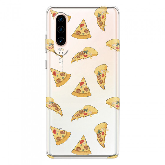 HUAWEI - P30 - Soft Clear Case - Pizza Phone Case