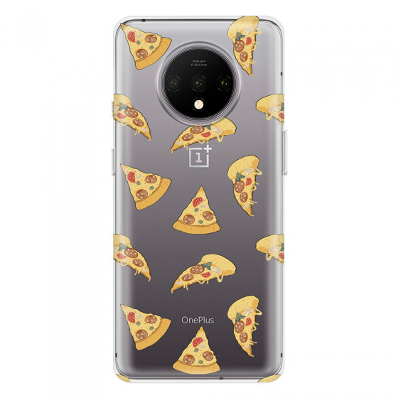 ONEPLUS - OnePlus 7T - Soft Clear Case - Pizza Phone Case