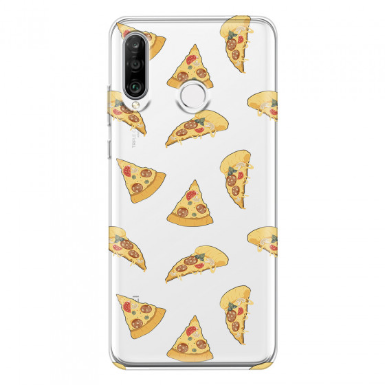 HUAWEI - P30 Lite - Soft Clear Case - Pizza Phone Case