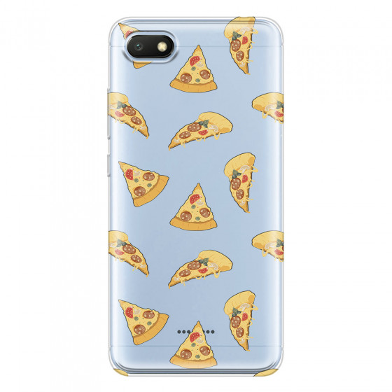 XIAOMI - Redmi 6A - Soft Clear Case - Pizza Phone Case