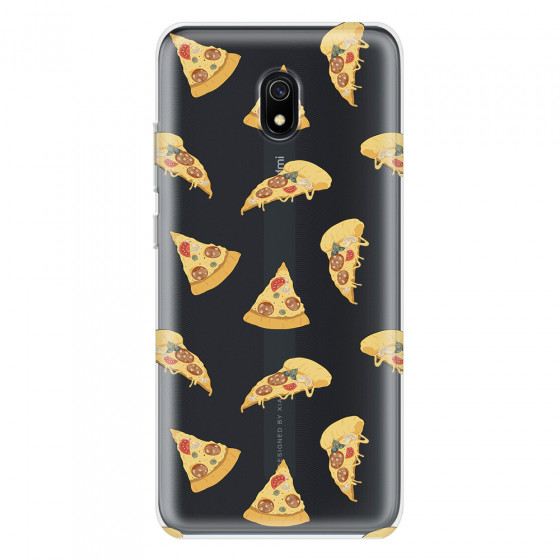 XIAOMI - Redmi 8A - Soft Clear Case - Pizza Phone Case