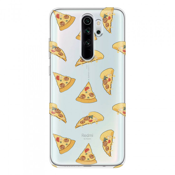XIAOMI - Xiaomi Redmi Note 8 Pro - Soft Clear Case - Pizza Phone Case