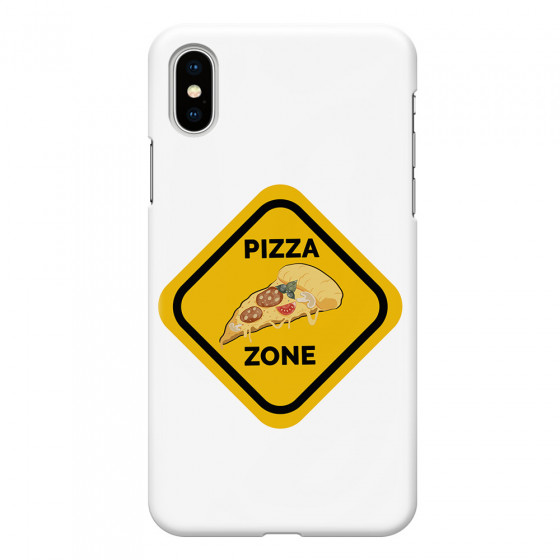APPLE - iPhone XS - 3D Snap Case - Pizza Zone Phone Case