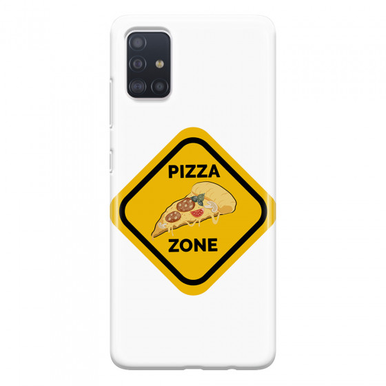 SAMSUNG - Galaxy A51 - Soft Clear Case - Pizza Zone Phone Case