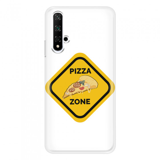 HONOR - Honor 20 - Soft Clear Case - Pizza Zone Phone Case
