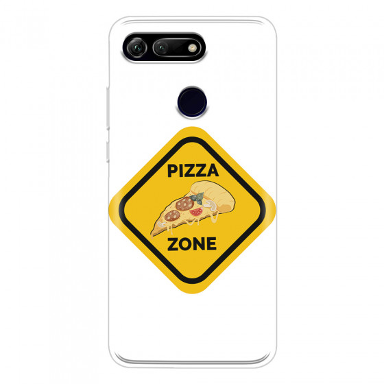 HONOR - Honor View 20 - Soft Clear Case - Pizza Zone Phone Case