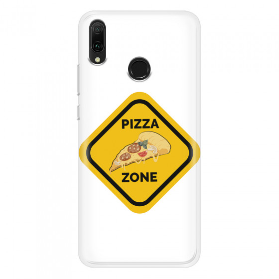 HUAWEI - Y9 2019 - Soft Clear Case - Pizza Zone Phone Case