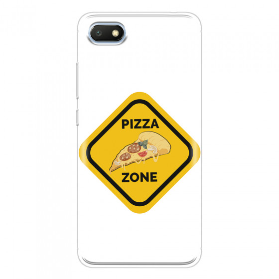 XIAOMI - Redmi 6A - Soft Clear Case - Pizza Zone Phone Case