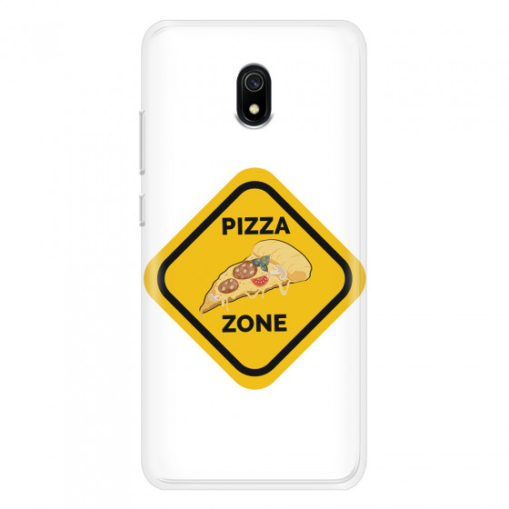 XIAOMI - Redmi 8A - Soft Clear Case - Pizza Zone Phone Case