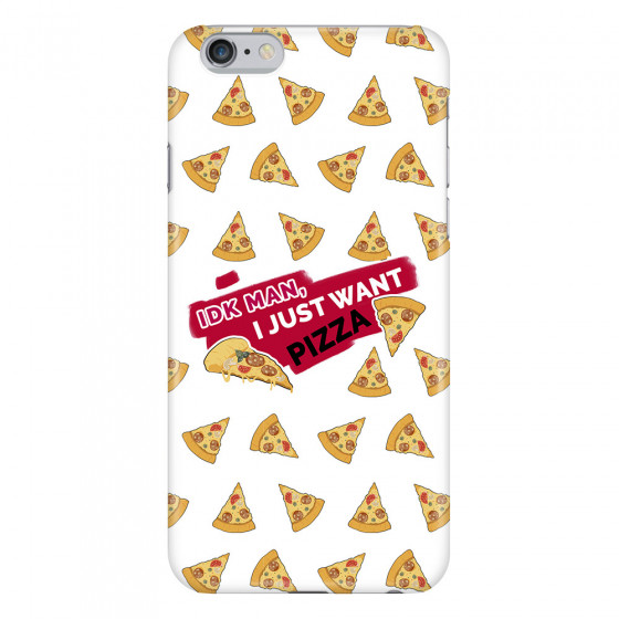 APPLE - iPhone 6S - 3D Snap Case - Want Pizza Men Phone Case