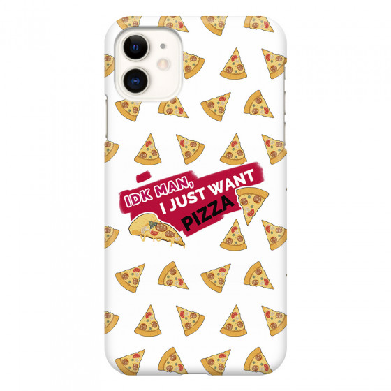 APPLE - iPhone 11 - 3D Snap Case - Want Pizza Men Phone Case