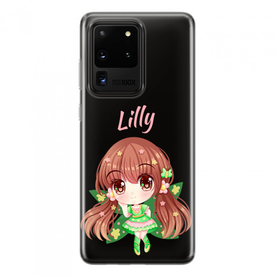 SAMSUNG - Galaxy S20 Ultra - Soft Clear Case - Chibi Lilly