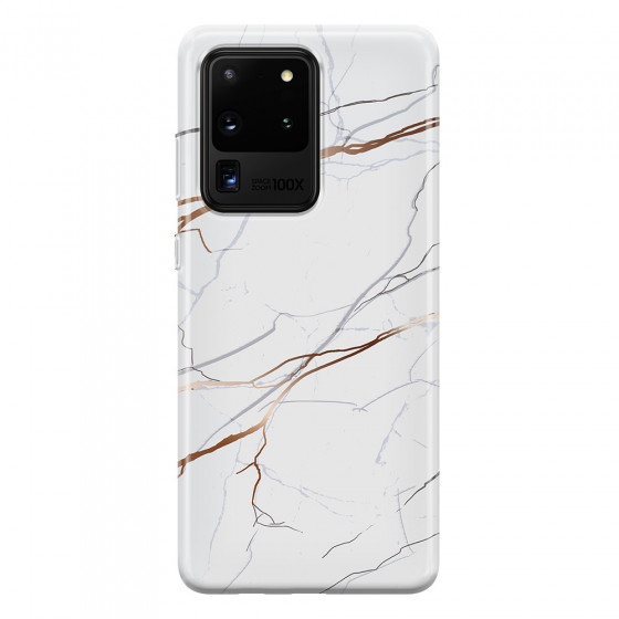SAMSUNG - Galaxy S20 Ultra - Soft Clear Case - Pure Marble Collection IV.