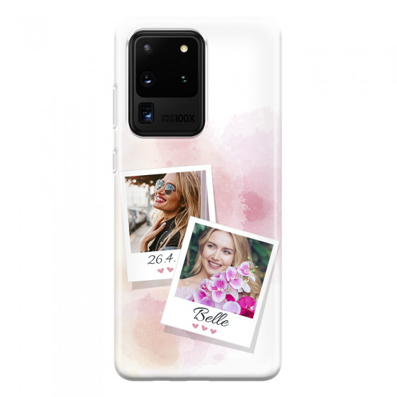 SAMSUNG - Galaxy S20 Ultra - Soft Clear Case - Soft Photo Palette