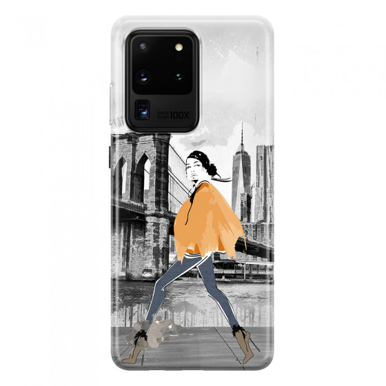 SAMSUNG - Galaxy S20 Ultra - Soft Clear Case - The New York Walk
