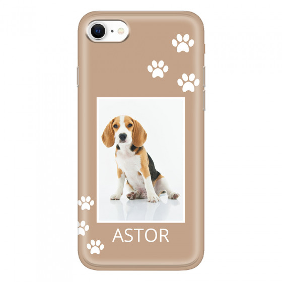 APPLE - iPhone SE 2020 - Soft Clear Case - Puppy