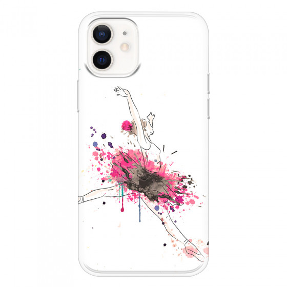 APPLE - iPhone 12 Mini - Soft Clear Case - Ballerina