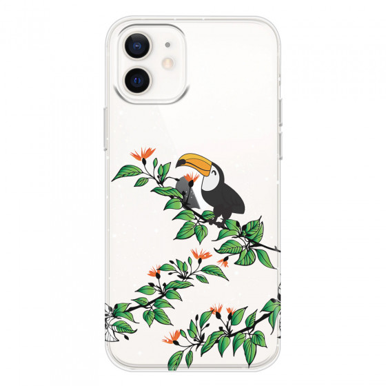 APPLE - iPhone 12 Mini - Soft Clear Case - Me, The Stars And Toucan